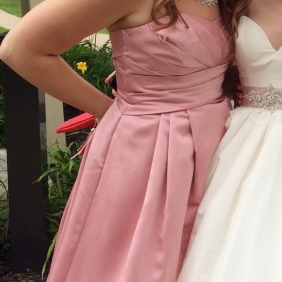 David's Bridal Bridesmaid Dress - Picture 2 of 3